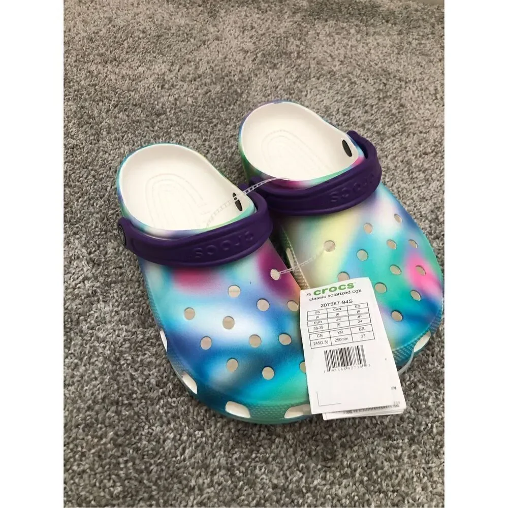 Crocs Classic Clogs Solarizes CGK Kids Junior Size 6